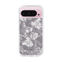 Slim Protection Case［ MERCURYDUO - NuanceFlower -Grey ］
