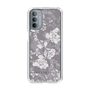 Slim Protection Case［ MERCURYDUO - NuanceFlower -Grey ］