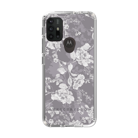 Slim Protection Case［ MERCURYDUO - NuanceFlower -Grey ］