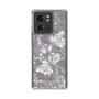 Slim Protection Case［ MERCURYDUO - NuanceFlower -Grey ］