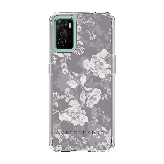 Slim Protection Case［ MERCURYDUO - NuanceFlower -Grey ］