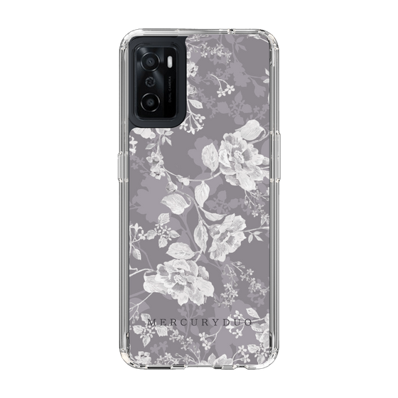 Slim Protection Case［ MERCURYDUO - NuanceFlower -Grey ］