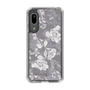 Slim Protection Case［ MERCURYDUO - NuanceFlower -Grey ］