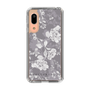 Slim Protection Case［ MERCURYDUO - NuanceFlower -Grey ］