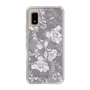Slim Protection Case［ MERCURYDUO - NuanceFlower -Grey ］