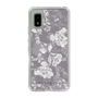 Slim Protection Case［ MERCURYDUO - NuanceFlower -Grey ］