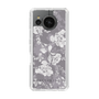 Slim Protection Case［ MERCURYDUO - NuanceFlower -Grey ］
