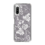 Slim Protection Case［ MERCURYDUO - NuanceFlower -Grey ］