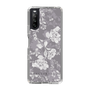 Slim Protection Case［ MERCURYDUO - NuanceFlower -Grey ］