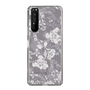 Slim Protection Case［ MERCURYDUO - NuanceFlower -Grey ］