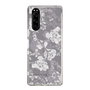 Slim Protection Case［ MERCURYDUO - NuanceFlower -Grey ］
