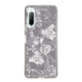 Slim Protection Case［ MERCURYDUO - NuanceFlower -Grey ］