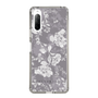 Slim Protection Case［ MERCURYDUO - NuanceFlower -Grey ］