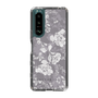 Slim Protection Case［ MERCURYDUO - NuanceFlower -Grey ］