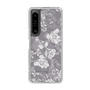 Slim Protection Case［ MERCURYDUO - NuanceFlower -Grey ］