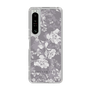 Slim Protection Case［ MERCURYDUO - NuanceFlower -Grey ］