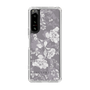Slim Protection Case［ MERCURYDUO - NuanceFlower -Grey ］