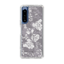 Slim Protection Case［ MERCURYDUO - NuanceFlower -Grey ］