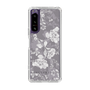 Slim Protection Case［ MERCURYDUO - NuanceFlower -Grey ］