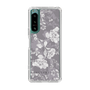Slim Protection Case［ MERCURYDUO - NuanceFlower -Grey ］