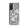 Slim Protection Case［ MERCURYDUO - NuanceFlower -Grey ］