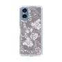 Slim Protection Case［ MERCURYDUO - NuanceFlower -Grey ］