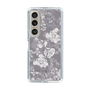 Slim Protection Case［ MERCURYDUO - NuanceFlower -Grey ］