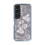 Slim Protection Case［ MERCURYDUO - NuanceFlower -Grey ］