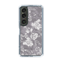 Slim Protection Case［ MERCURYDUO - NuanceFlower -Grey ］