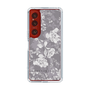 Slim Protection Case［ MERCURYDUO - NuanceFlower -Grey ］