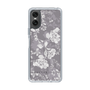 Slim Protection Case［ MERCURYDUO - NuanceFlower -Grey ］