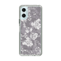 Slim Protection Case［ MERCURYDUO - NuanceFlower -Grey ］