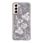 Slim Protection Case［ MERCURYDUO - NuanceFlower -Grey ］