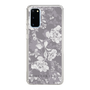 Slim Protection Case［ MERCURYDUO - NuanceFlower -Grey ］