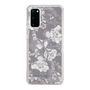 Slim Protection Case［ MERCURYDUO - NuanceFlower -Grey ］