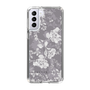 Slim Protection Case［ MERCURYDUO - NuanceFlower -Grey ］