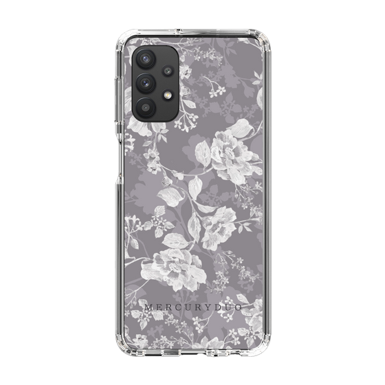 Slim Protection Case［ MERCURYDUO - NuanceFlower -Grey ］