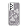 Slim Protection Case［ MERCURYDUO - NuanceFlower -Grey ］