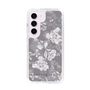 Slim Protection Case［ MERCURYDUO - NuanceFlower -Grey ］