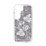 Slim Protection Case［ MERCURYDUO - NuanceFlower -Grey ］