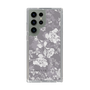 Slim Protection Case［ MERCURYDUO - NuanceFlower -Grey ］