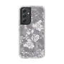 Slim Protection Case［ MERCURYDUO - NuanceFlower -Grey ］