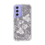 Slim Protection Case［ MERCURYDUO - NuanceFlower -Grey ］
