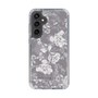 Slim Protection Case［ MERCURYDUO - NuanceFlower -Grey ］