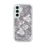 Slim Protection Case［ MERCURYDUO - NuanceFlower -Grey ］
