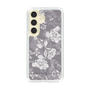 Slim Protection Case［ MERCURYDUO - NuanceFlower -Grey ］