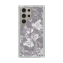 Slim Protection Case［ MERCURYDUO - NuanceFlower -Grey ］