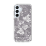 Slim Protection Case［ MERCURYDUO - NuanceFlower -Grey ］