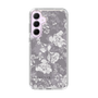 Slim Protection Case［ MERCURYDUO - NuanceFlower -Grey ］