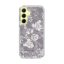 Slim Protection Case［ MERCURYDUO - NuanceFlower -Grey ］